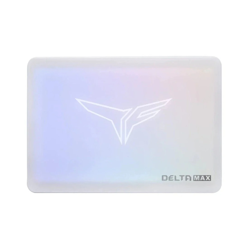 Team Group T-Force Delta MAX Lite ARGB 1TB 2.5" SATA III Internal SSD (Dramless) - White - مساحة تخزين